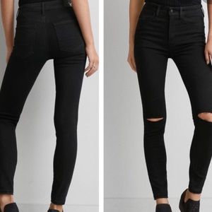 Black American eagle Jeggings